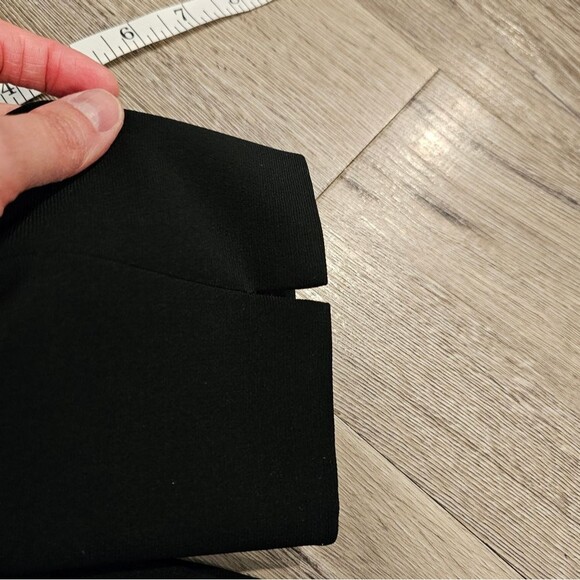 LE SUIT Black Blazer Jacket Notched Collar Single Breasted 3 button Suit Jacket - Picture 9 of 10